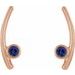Bezel-Set Ear Climbers