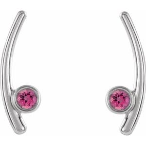 Bezel-Set Ear Climbers