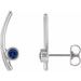 Bezel-Set Ear Climbers