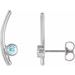 Bezel-Set Ear Climbers