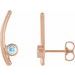 Bezel-Set Ear Climbers