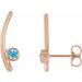 Bezel-Set Ear Climbers