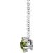 Solitaire Necklace or Slide Pendant