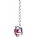 Solitaire Necklace or Slide Pendant