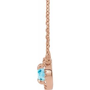 French-Set Halo-Style Necklace or Center