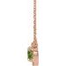 French-Set Halo-Style Necklace or Center
