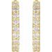 Accented Huggie Earrings
