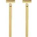 Articulated Bar Earrings