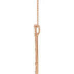Vintage-Inspired Bar Necklace or Pendant