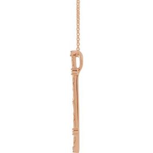 Vintage-Inspired Bar Necklace or Pendant