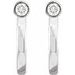 Bezel-Set Hoop Earrings