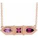 Geometric Bar Necklace or Center