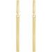Articulated Bar Earrings