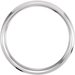 Beveled-Edge Comfort-Fit Flat Band