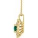 Halo-Style Necklace or Pendant
