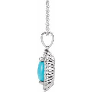 Halo-Style Necklace or Pendant