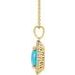 Halo-Style Necklace or Pendant