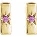 Accented Bar Earrings