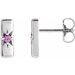 Accented Bar Earrings