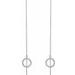 Geometric Threader Earrings