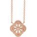Vintage-Inspired Clover Necklace or Center