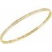 Accented Stackable Bangle Bracelet