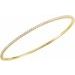 Accented Bangle Bracelet
