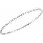 Accented Bangle Bracelet