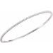 Accented Bangle Bracelet