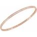 Accented Stackable Bangle Bracelet