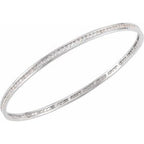 Accented Stackable Bangle Bracelet