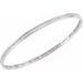 Accented Stackable Bangle Bracelet