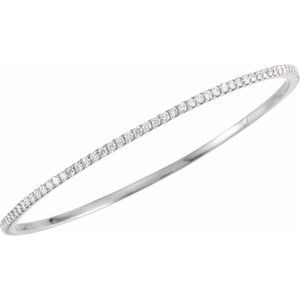 Accented Bangle Bracelet