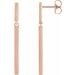Articulated Bar Earrings