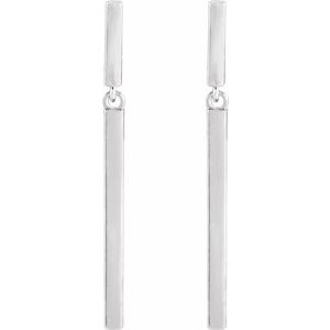 Articulated Bar Earrings