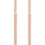Articulated Bar Earrings
