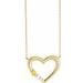 Family Heart Necklace or Center