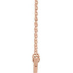 Engravable Geometric Necklace