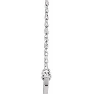 Engravable Geometric Necklace