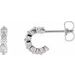 Accented Hoop Earrings