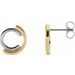 Circular Drop Earrings