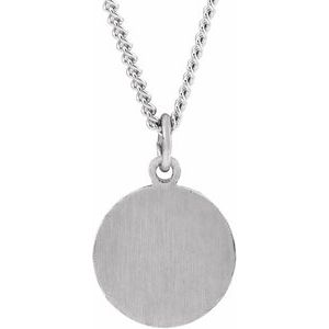 Guardian Angel Medal Necklace or Pendant