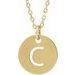 Initial Necklace or Charm/Pendant
