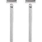 Articulated Bar Earrings
