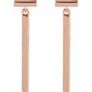 Articulated Bar Earrings