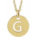 Initial Necklace or Charm/Pendant