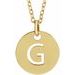 Initial Necklace or Charm/Pendant