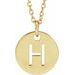 Initial Necklace or Charm/Pendant