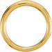 Comfort-Fit Half Round Tapered Band