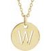 Initial Necklace or Charm/Pendant